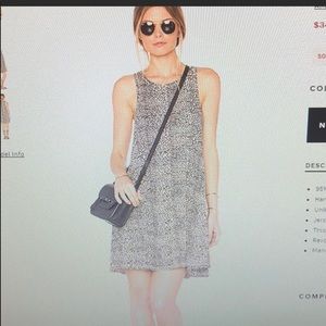 Leopard printed dress